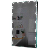 Specchio LED Verticale | Controllo tramite interruttore a muro | Luce bianca fredda - Reyze Serie Edge Modello 4